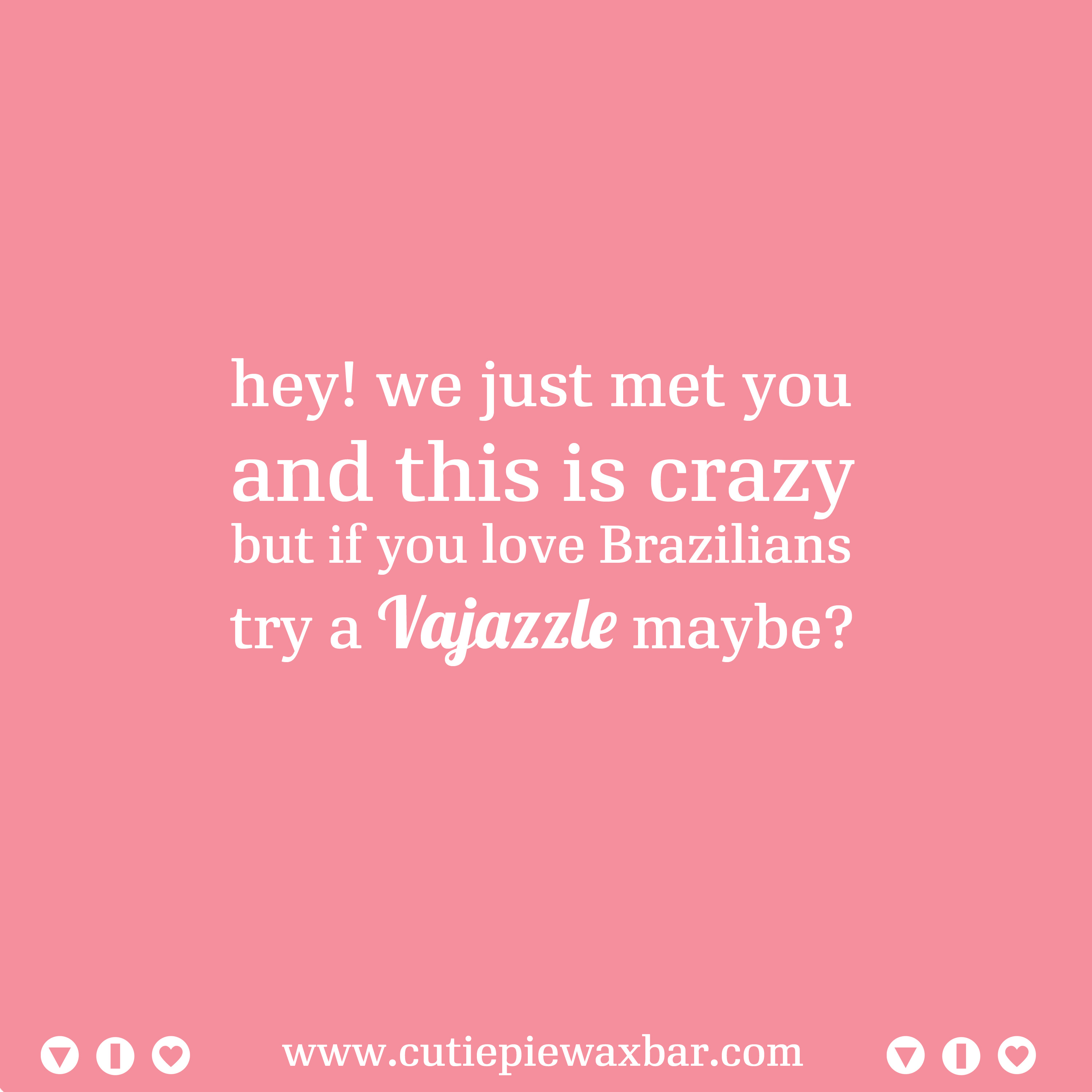 Contest Hey I Just Met You And This Is Crazy Cutie Pie Wax Bar contest-hey-i-just-met-you-and-this-is-crazy-cutie-pie-wax-bar